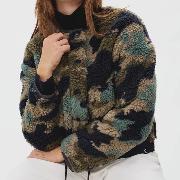 Everlane Multicolor Camo Bomber Jacket - Picture 8 of 8